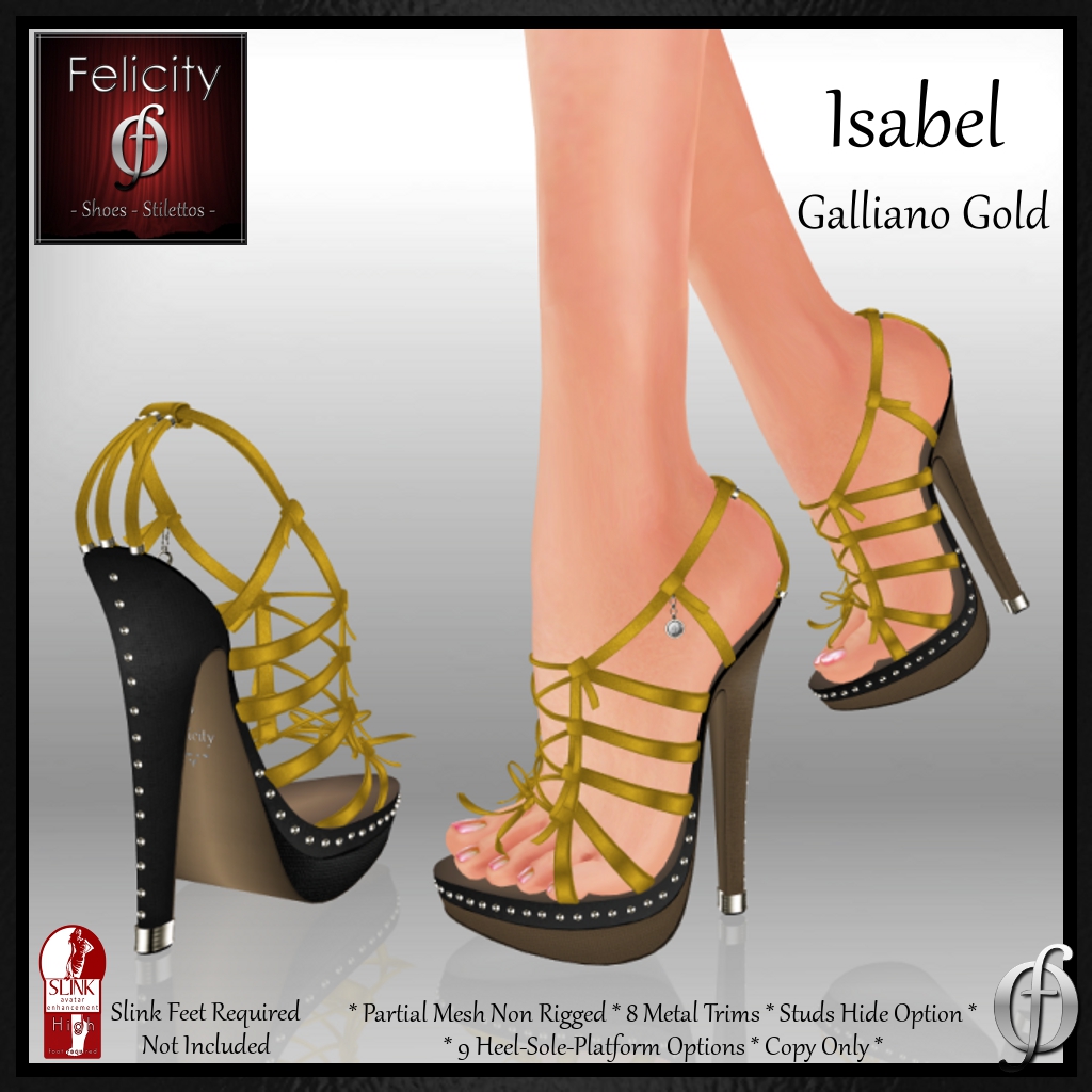 Felicity: NEW Colors for Isabel Stilettos (Slink High) and 1L Mini ...