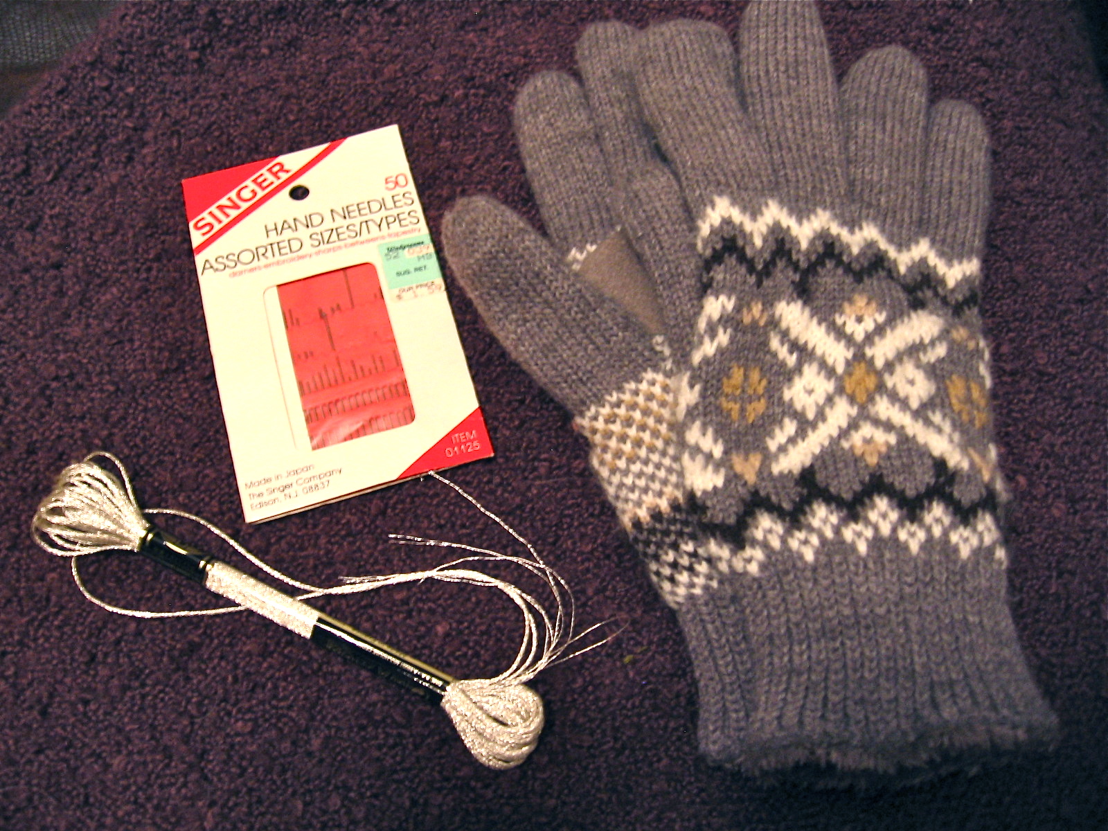 glee inspired DIY Touch Screen Gloves