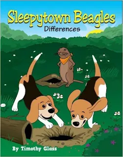 Sleepytown Beagles, Differences - Children's book by Timothy Glass