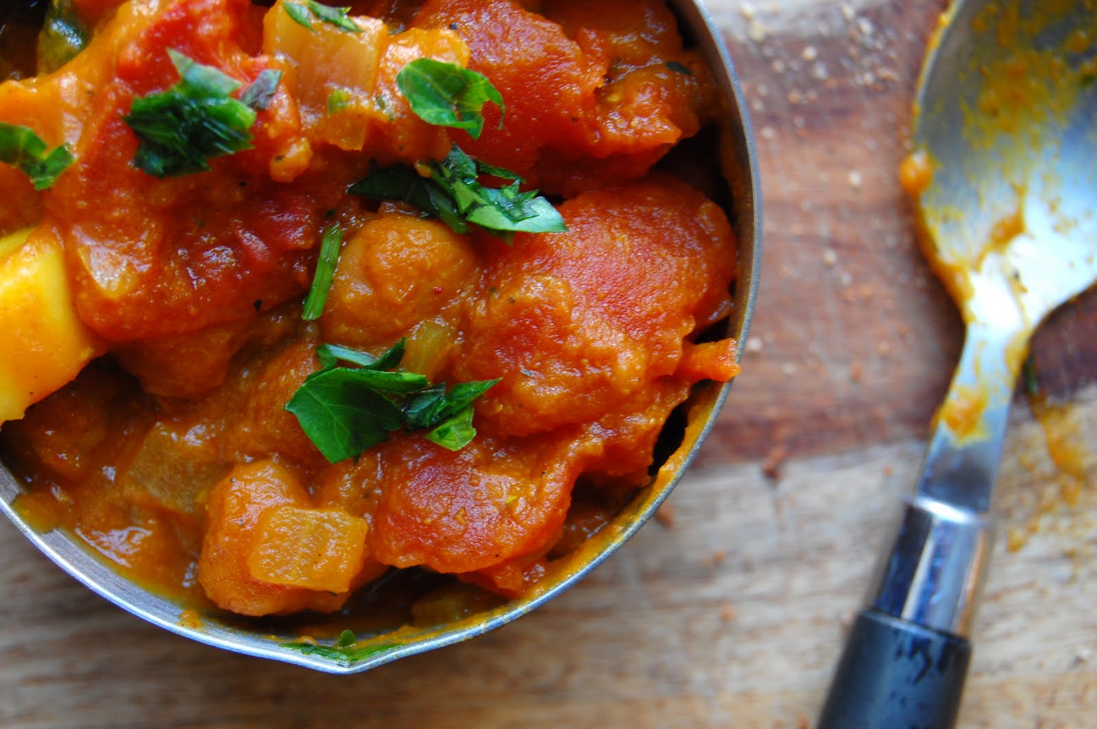 palate/palette/plate Pumpkin and Parsnip CurryChili with Cashews