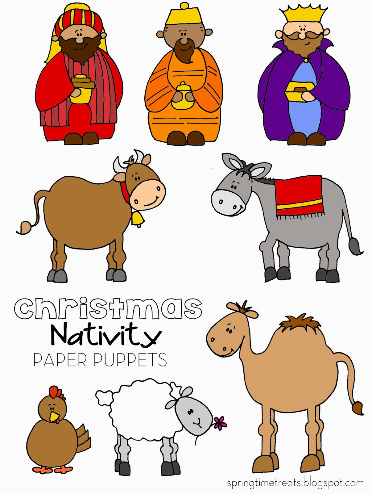 spring-time-treats-nativity-paper-puppets-free-printables