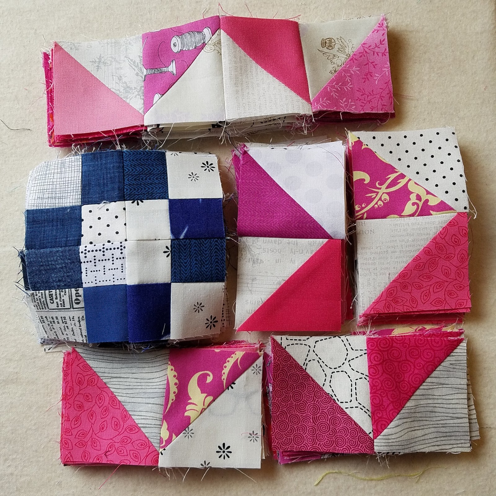 Becca's Crazy Projects Mystery Quilt Good Fortune