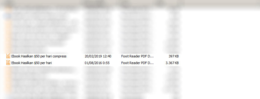 Cara Memperkecil Ukuran File Pdf Dengan Foxit Reader Berbagai Ukuran