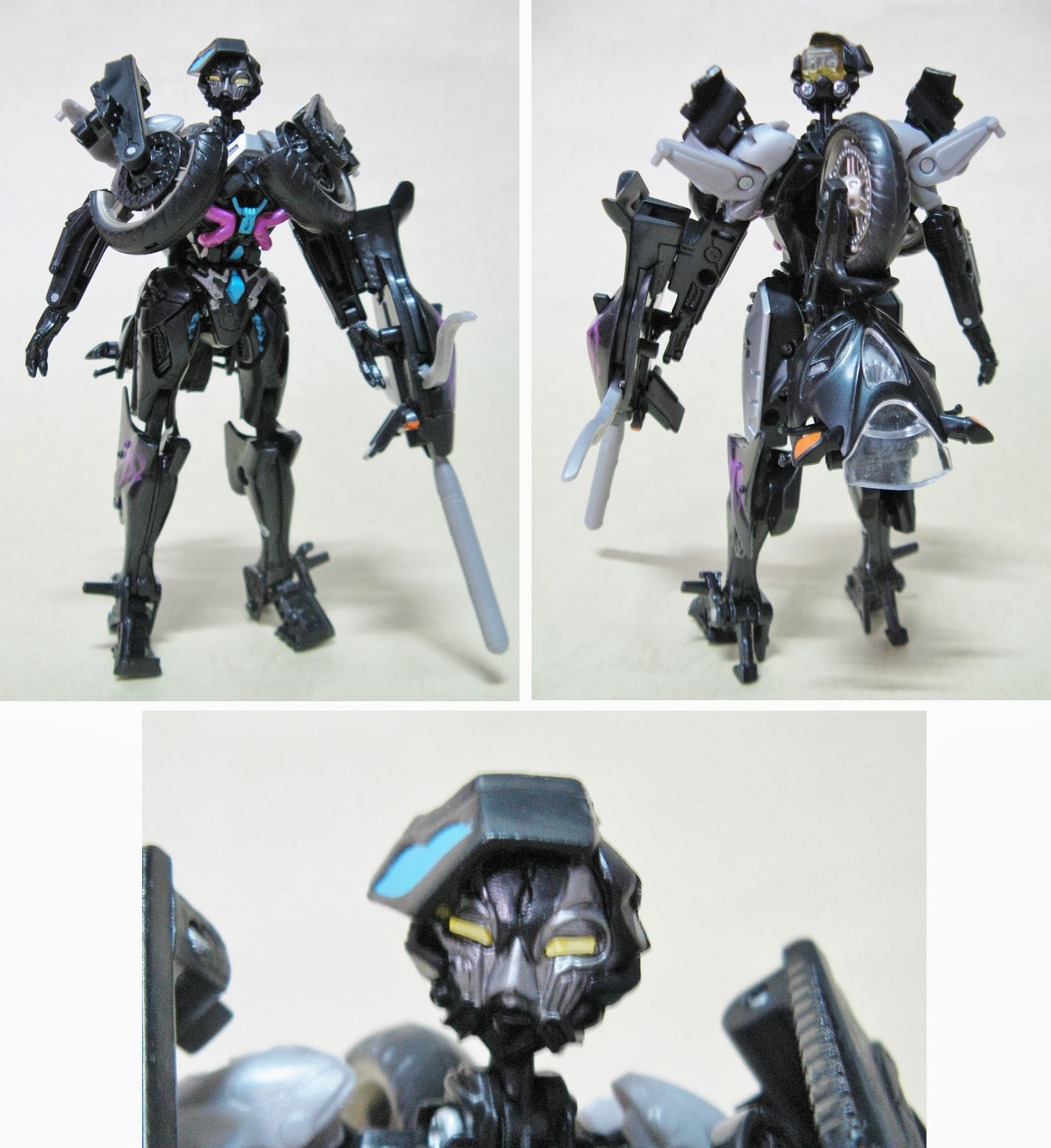 TransformersThe Movie Deluxe class BLACK ARCEE變形金剛大電影豪華級黑色雅茜