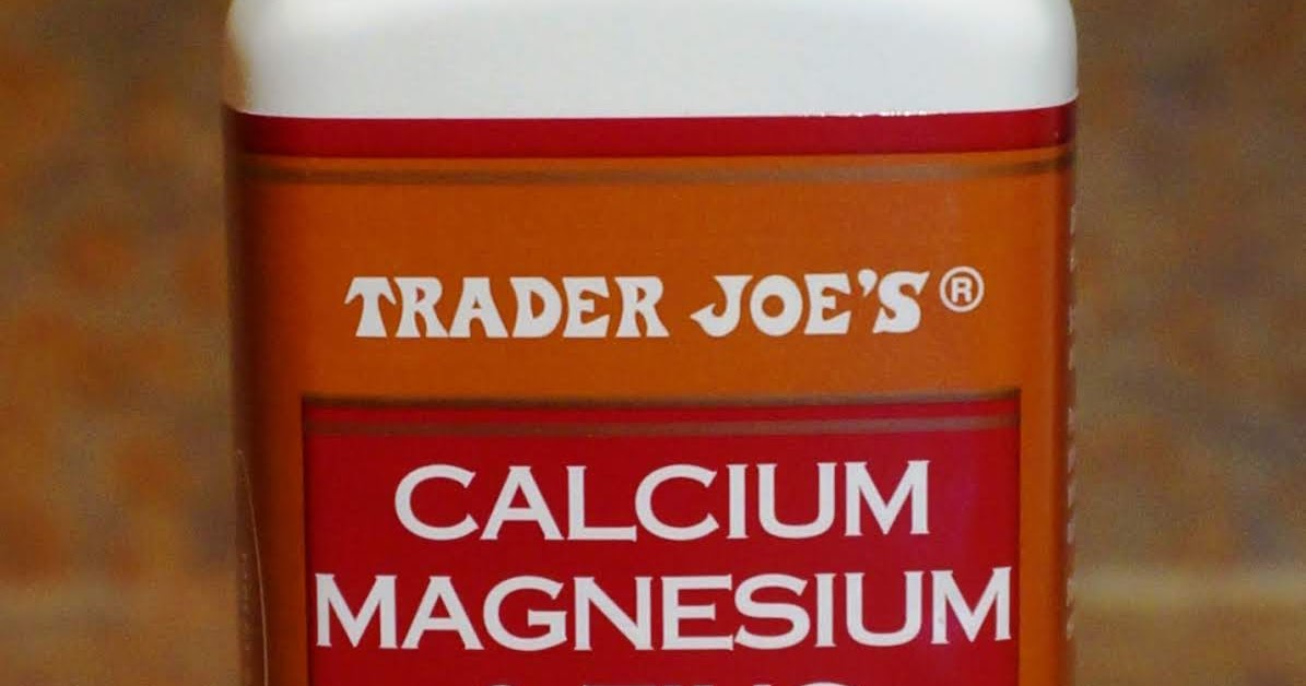 Exploring Trader Joe's Trader Joe's Calcium Magnesium & Zinc
