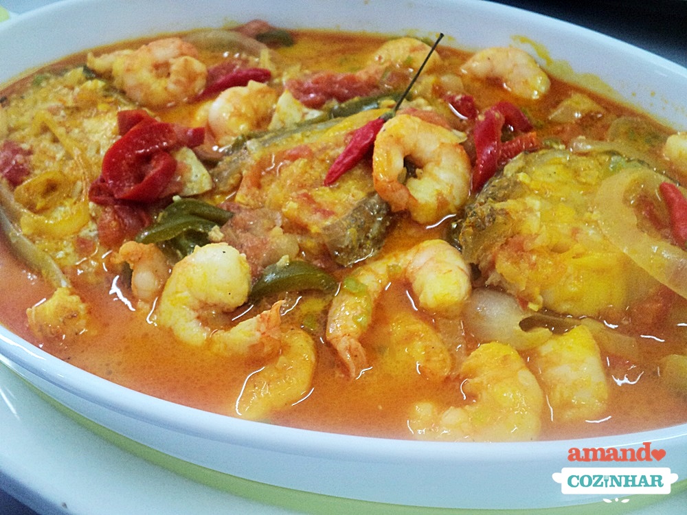 Moqueca baiana Amando Cozinhar