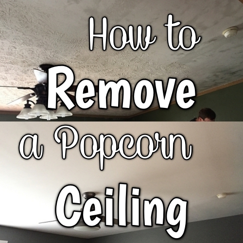 Runs For Cookies Tutorial How To Remove A Textured Ceiling