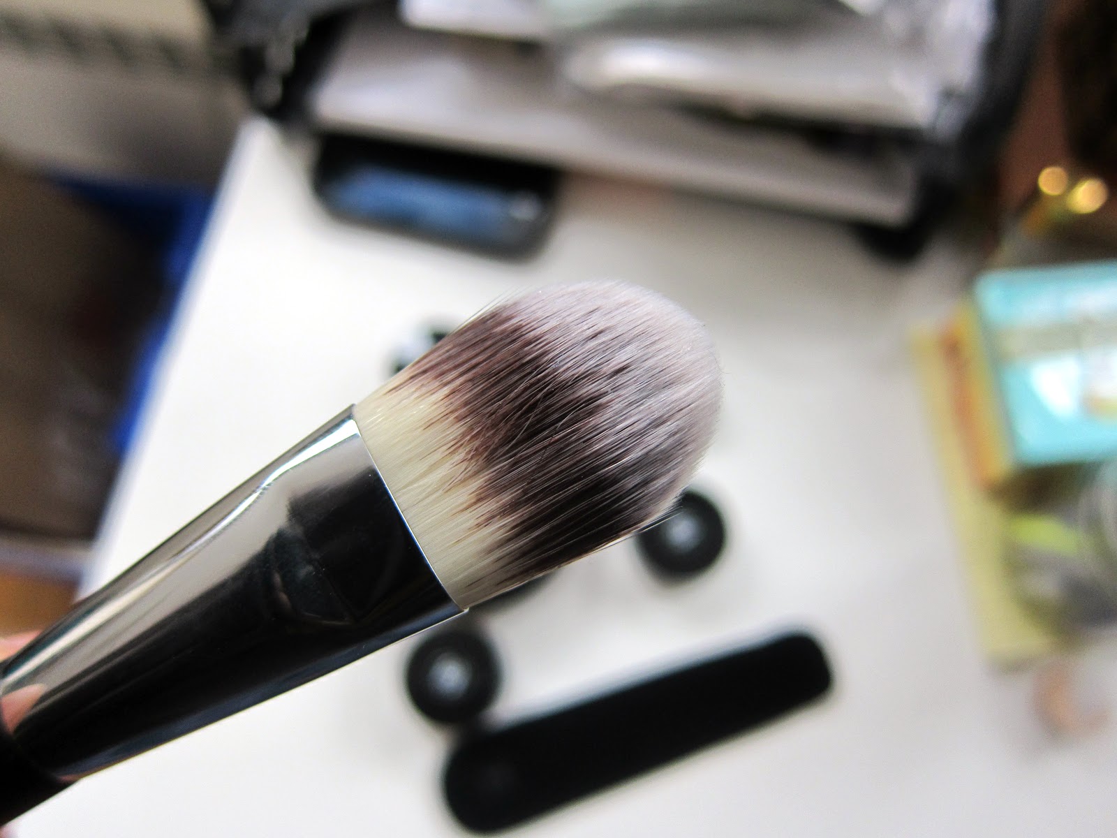 Procrastinating Pretty Review Chanel Foundation Brush