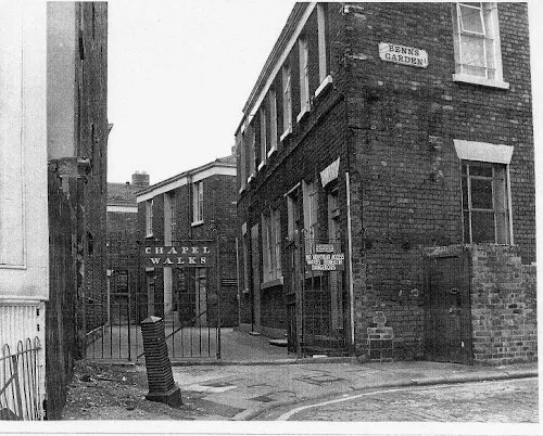 Chapel Walks, Benns Garden, 1968