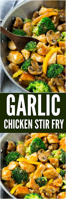 Garlic Chicken Stir Fry - Foodandcake123