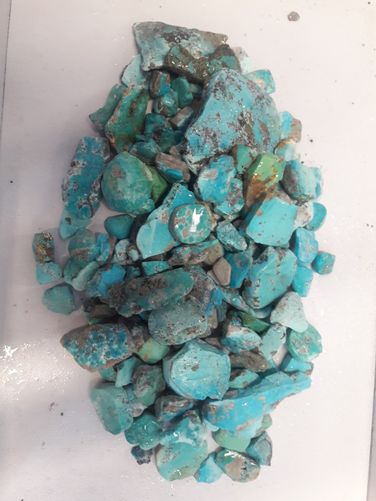 Natural Persian Turquoise Natural Persian Turquoise Rough stone