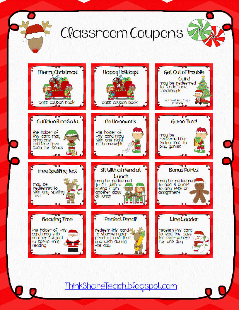 Free Printable Reward Coupons For Teachers Taliyar Free Printable Reward Coupons For Teachers Taliyar