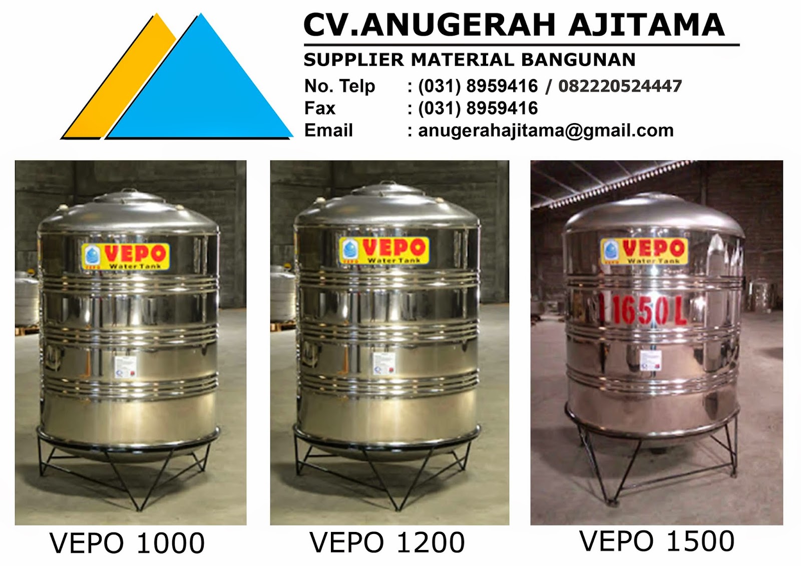 HARGA TANDON AIR VEPO HARGA TANDON AIR VEPO
