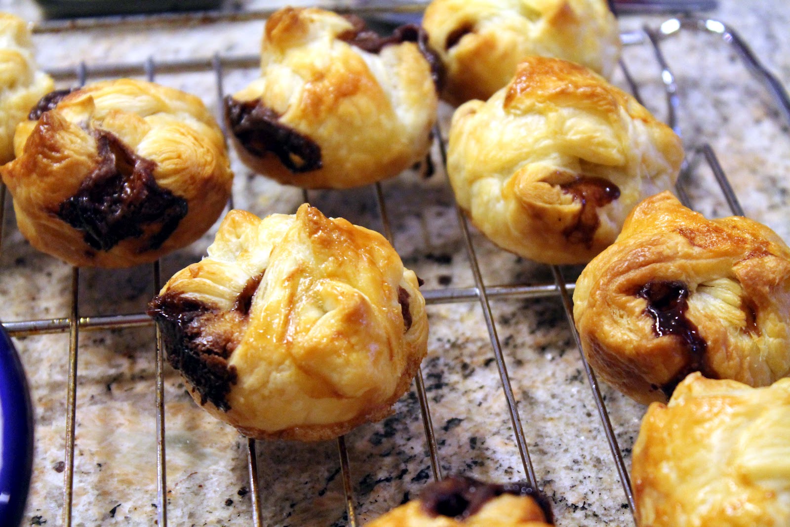 Serena's Medium Rare Chocolate Puff Pastry Balls