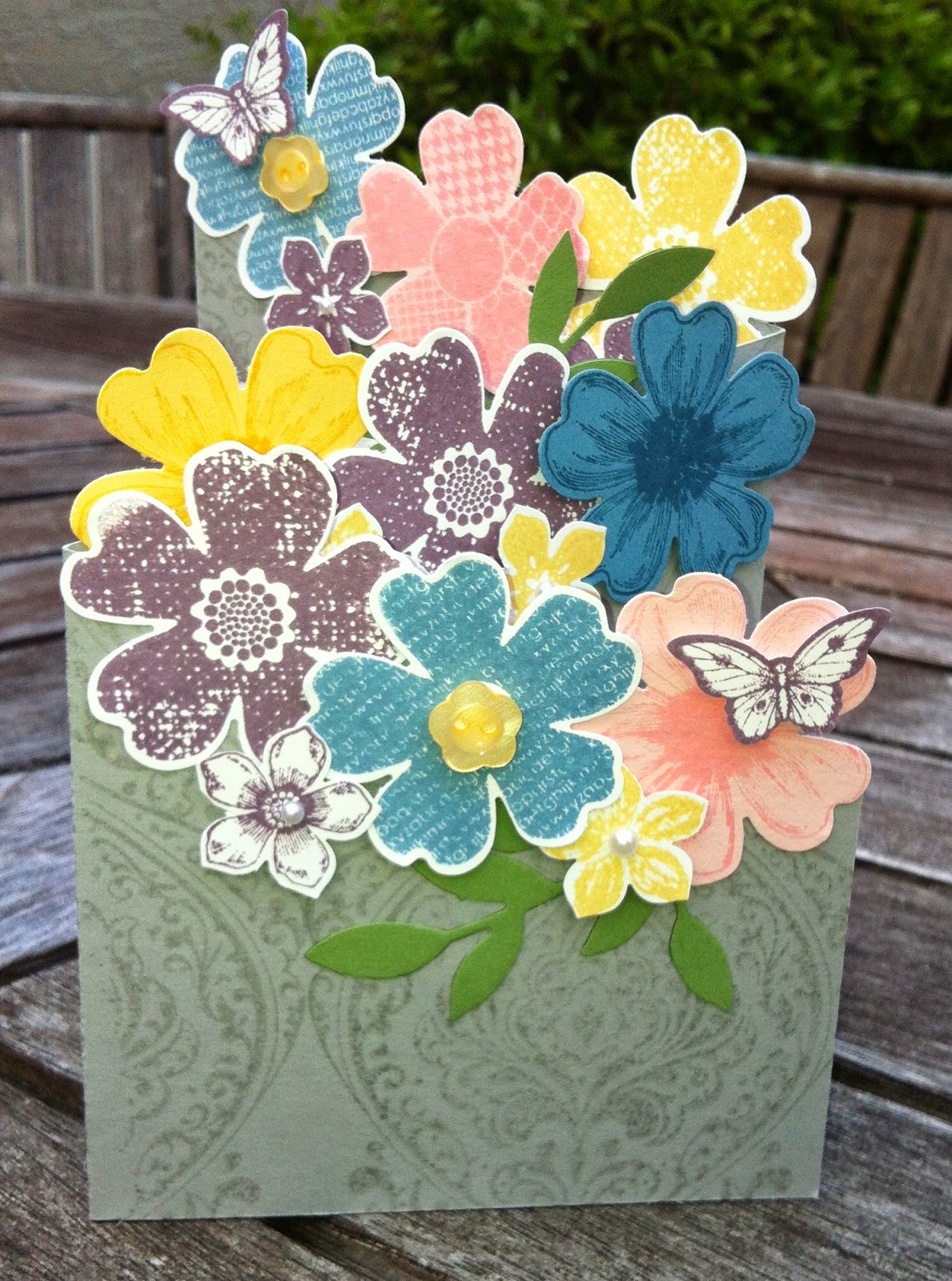 Thinking Stamping Card Making