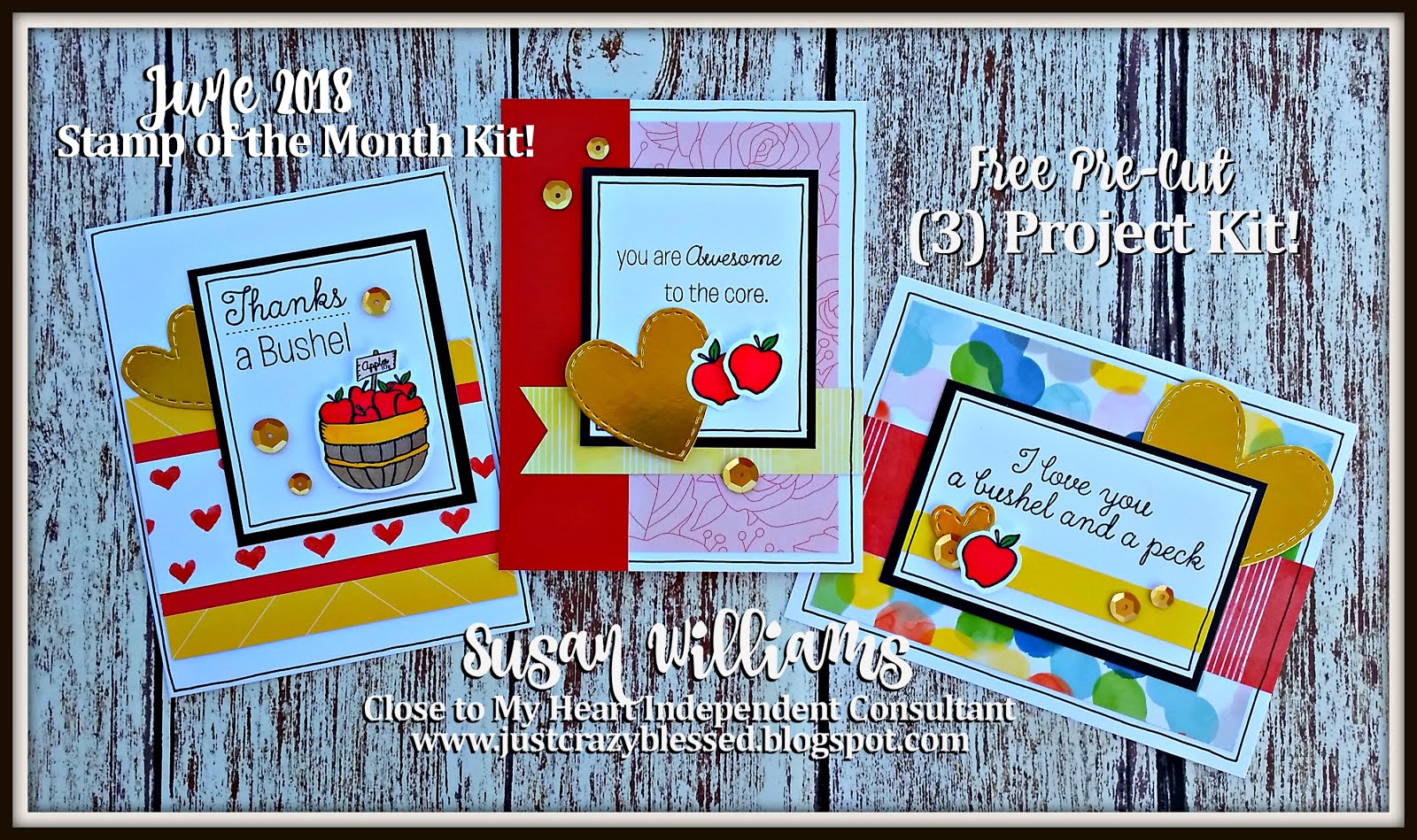 June 2018 Stamp of the Month Kit!