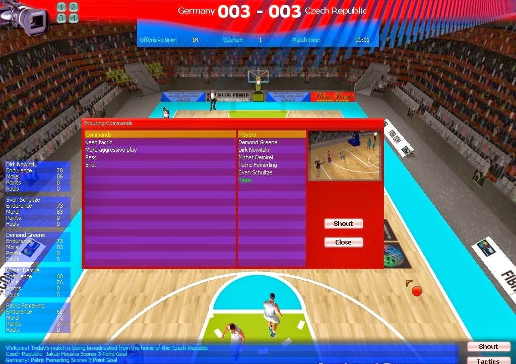 FIBA Basketball Manager 2008 Game Free Download Full Version for PC