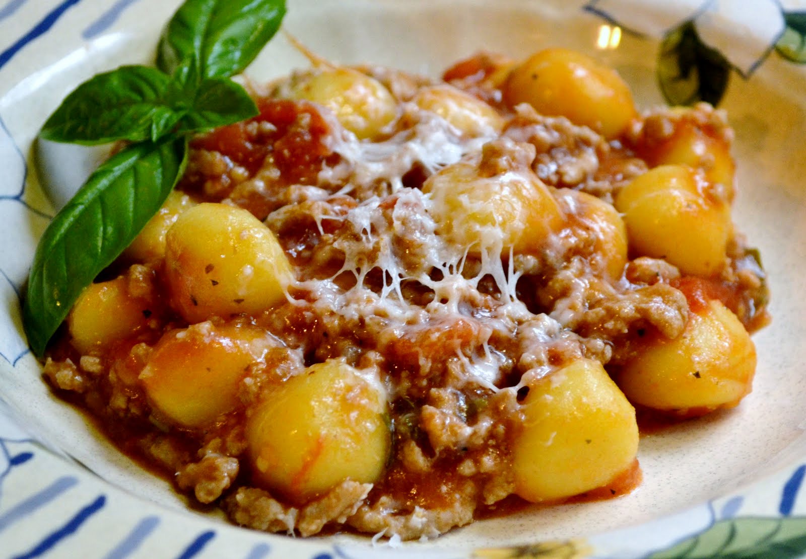 Cooking with Lucas: Gnocchi alla Bolognese