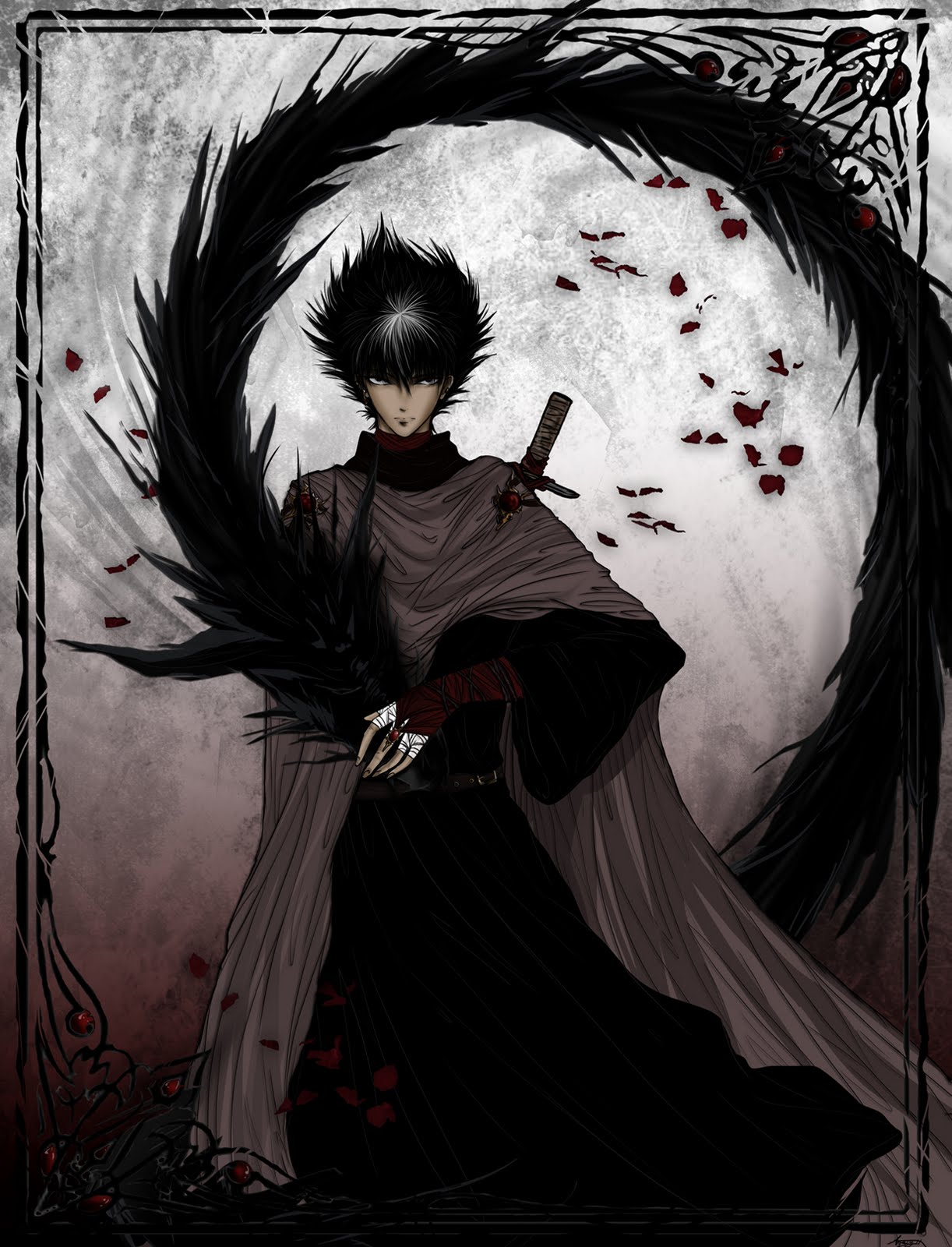 yu yu hakusho hiei yu yu hakusho hiei