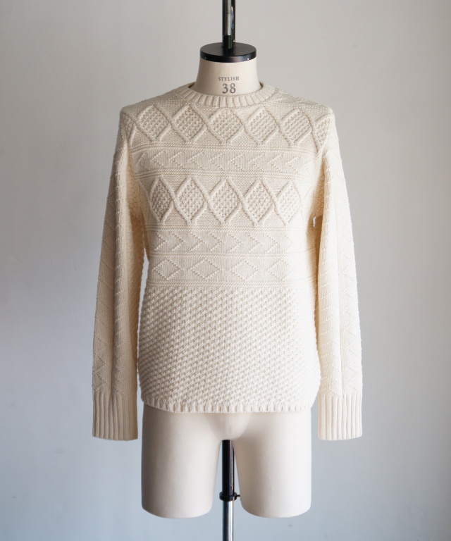 正規通販】BY GLADHAND ” ISLAND 白 TURTLENECK Lサイズ ニット | sos.cafe