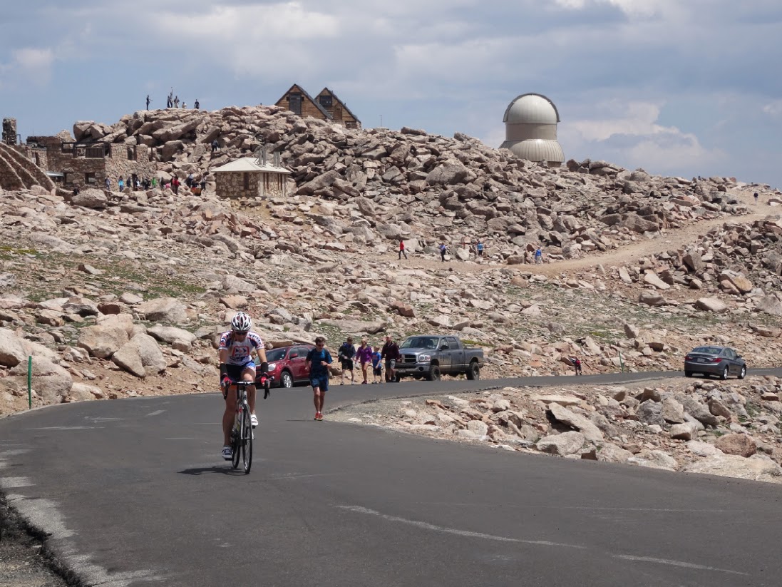 mount evans bike climb