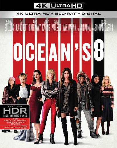 Ocean's Eight (2018) 2160p HDR BDRip Dual Latino-Inglés [Subt. Esp] (Comedia. Acción)