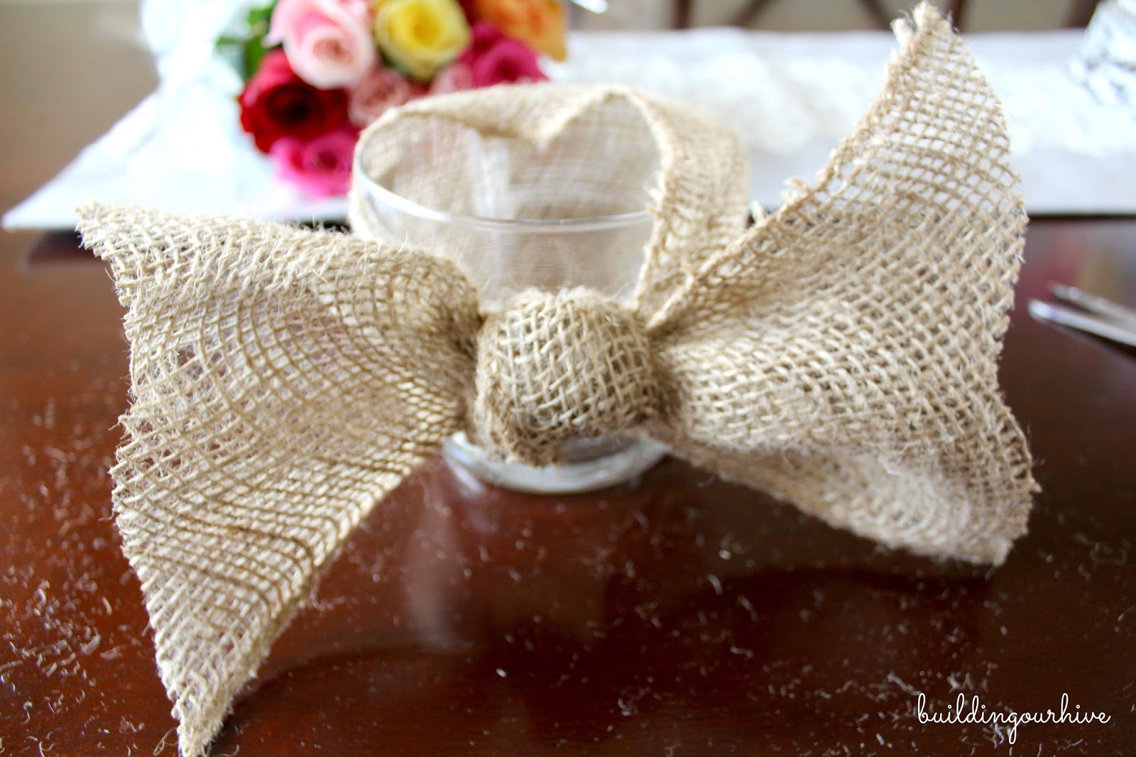 Building Our Hive Tying the Perfect Knot & Simple Flower arrangement