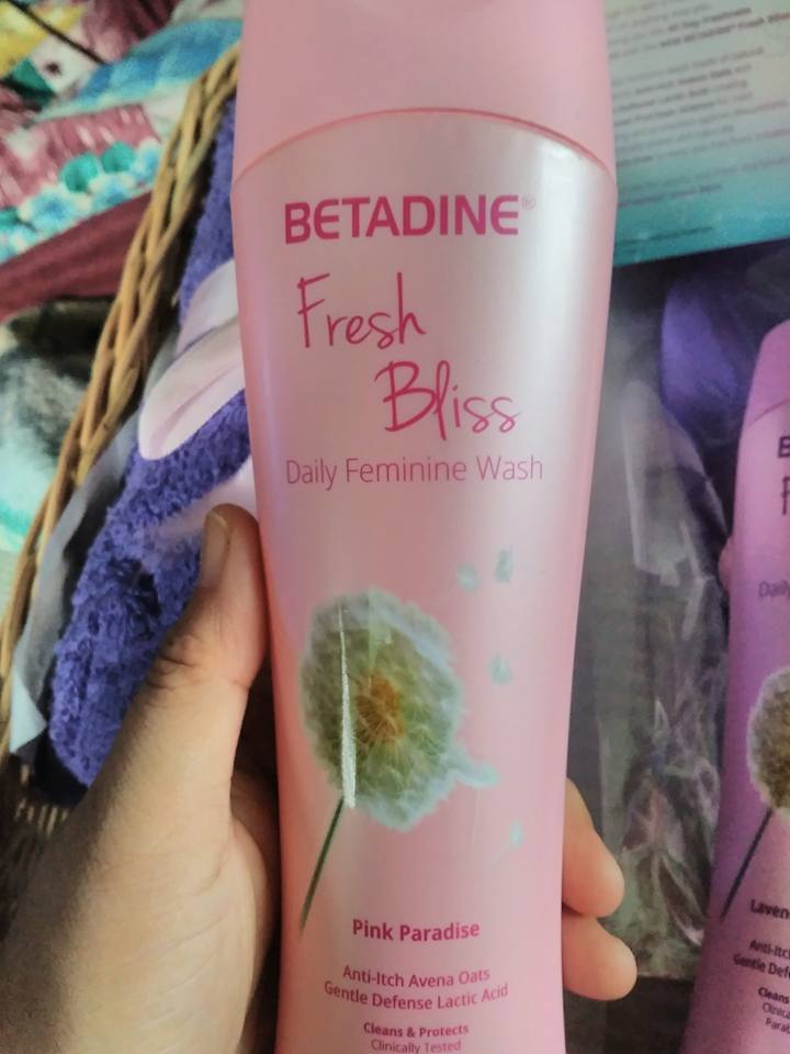 Purple Plum Fairy BETADINE® FRESH BLISS FEMININE WASH Keeping you