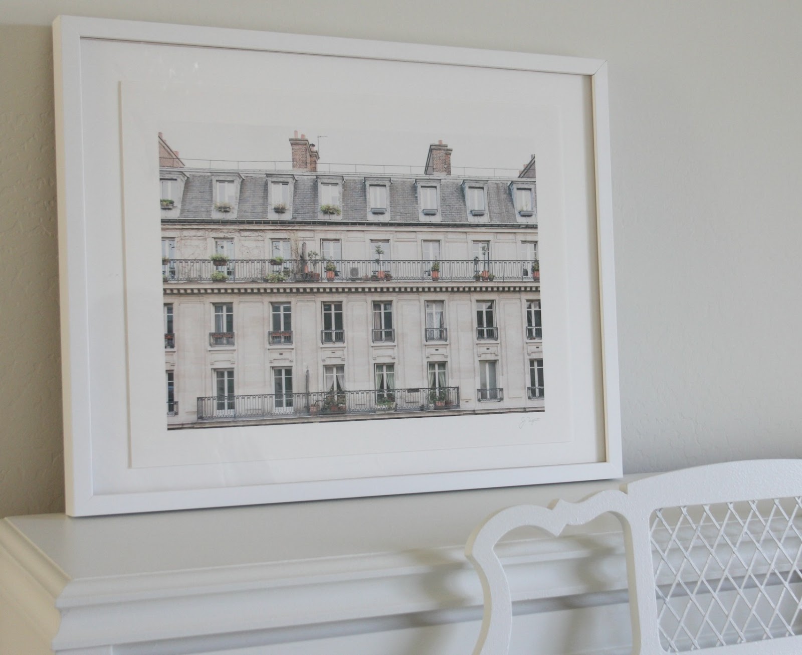 Paris and Stockholm art prints from Minted at Hello Lovely's Arizona Fixer Upper