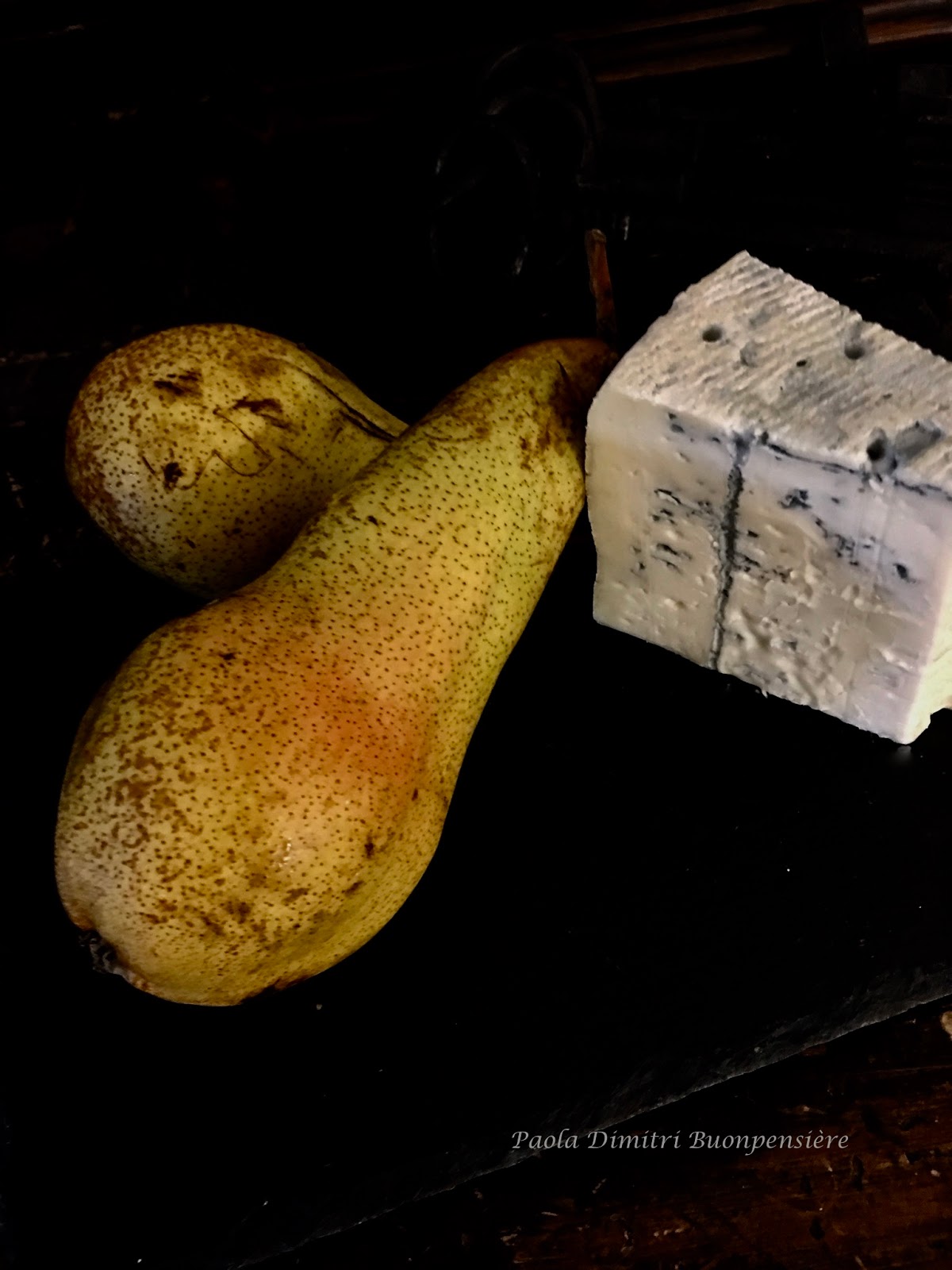 Risotto de pera y nueces