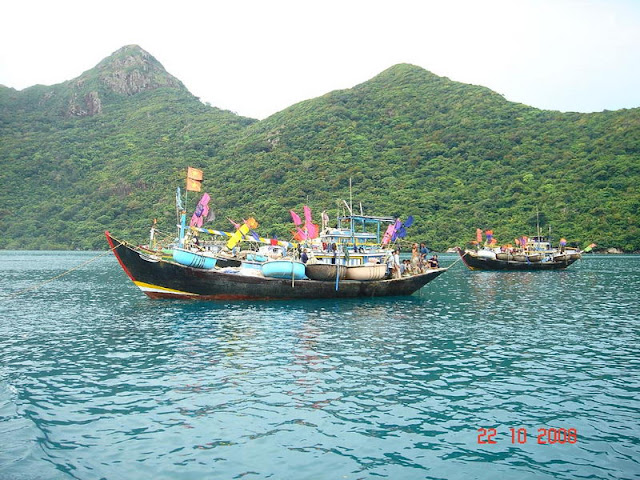 Paysages séduisantes de l'île de Con Dao