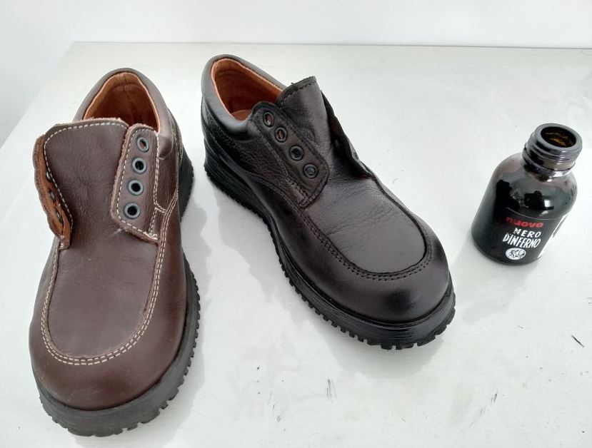 Como Reparar Zapatos Pintar Zapatos De Cuero Sintetico Como - Main Image