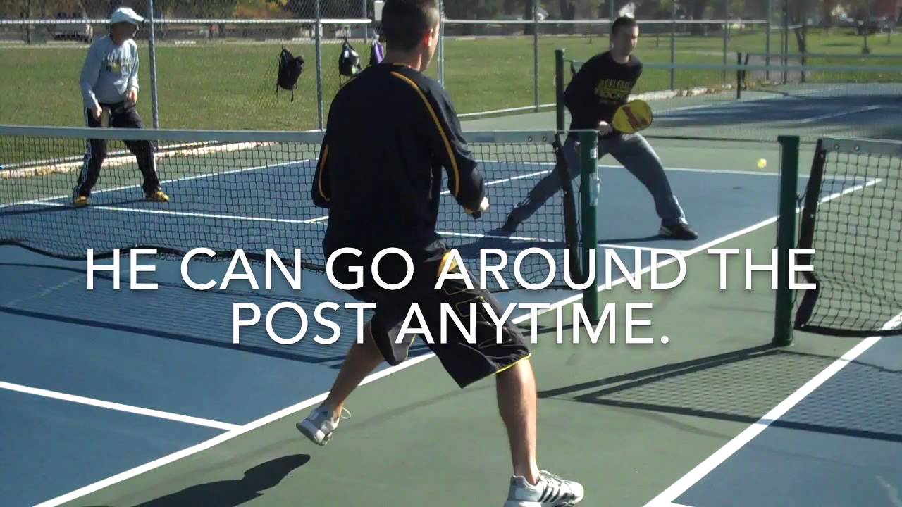 A Pickleball Life The Around the Post Shot