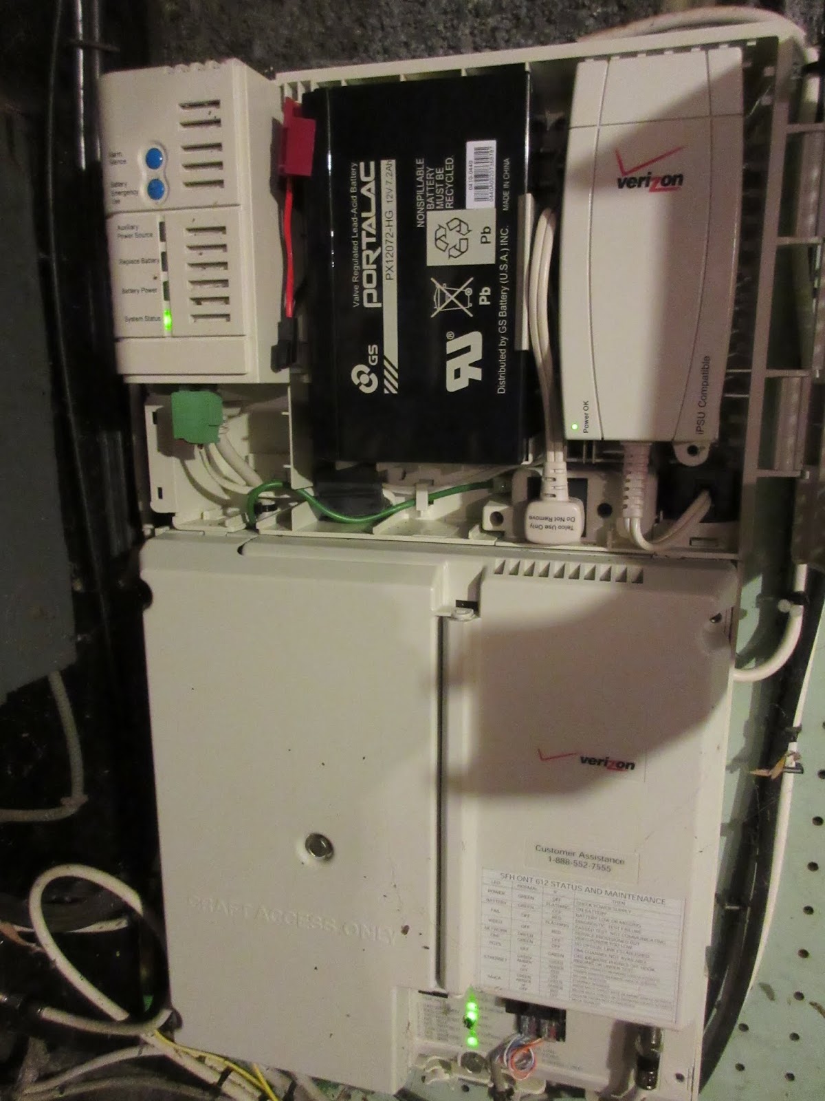 PrincetonPrimer: That Pesky FIOS Beep in the Basement