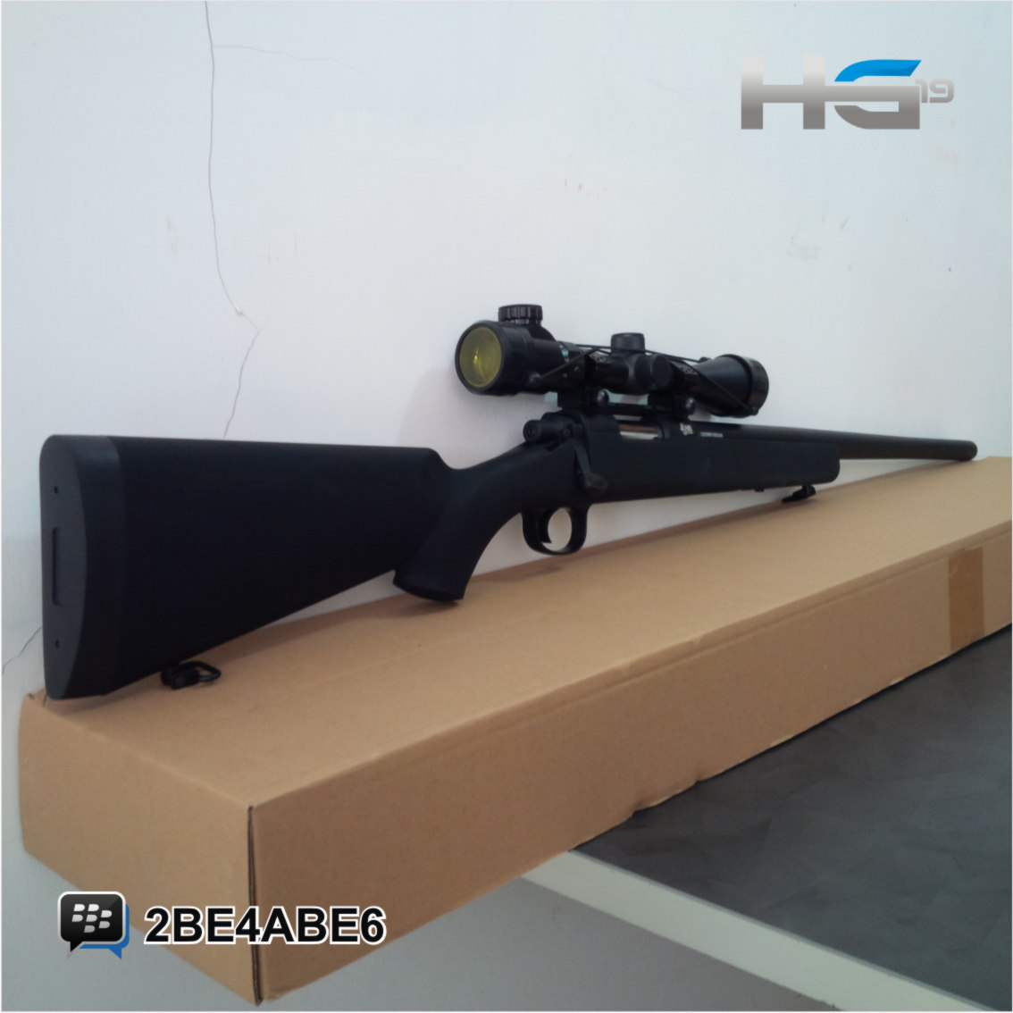 HG19 GROUP JG BAR 10 BOLT ACTION AIRSOFT SNIPER RIFLE