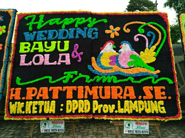 Papan Bunga Lampung "Macro Florist" Open Order !!!