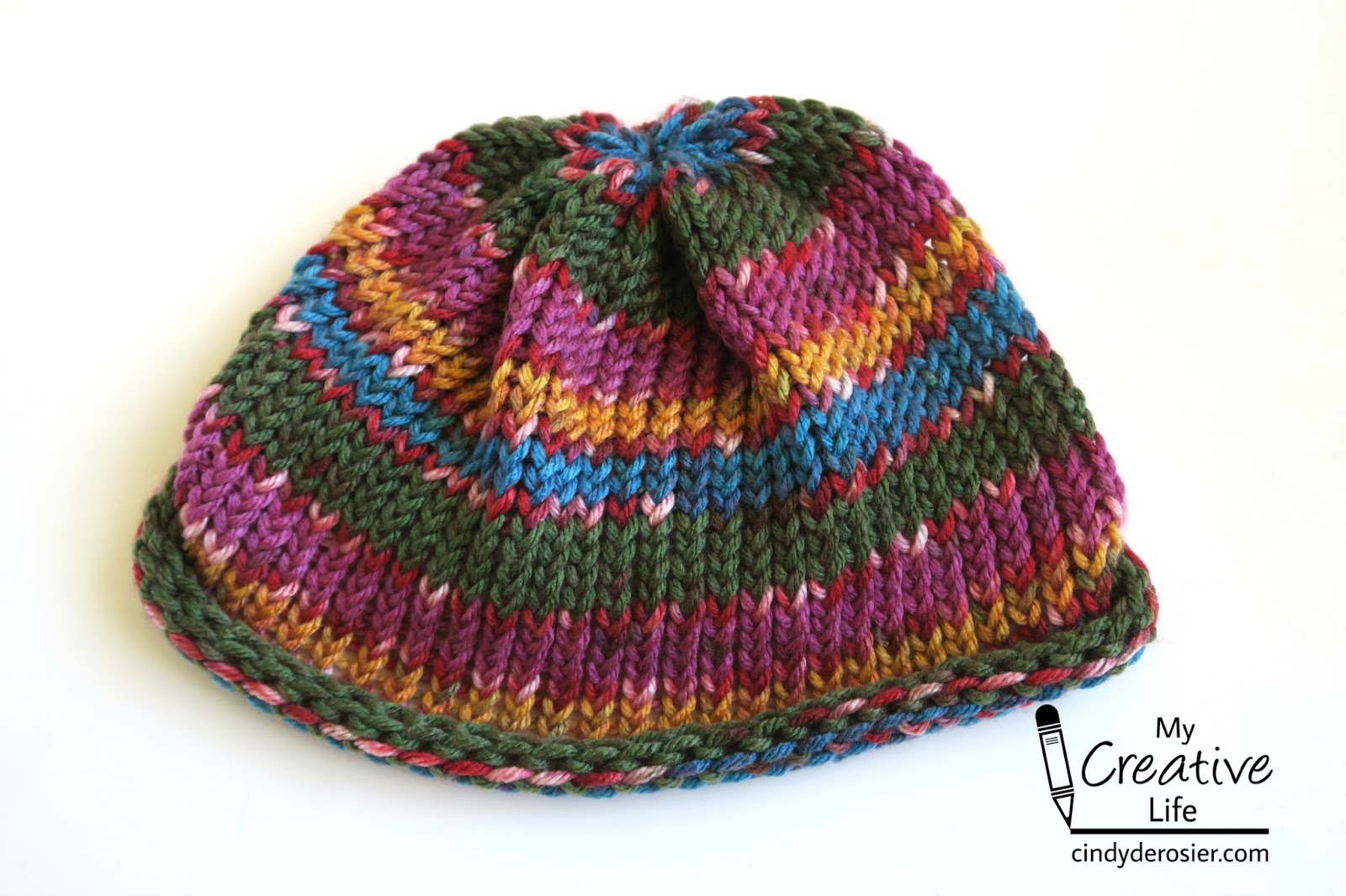 Cindy deRosier My Creative Life KidSize Knitted Beanie