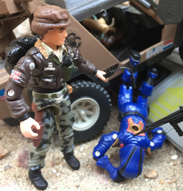 1997 General Hawk, Cobra Commander, Destro, Stalker, 1984 VAMP Mark II