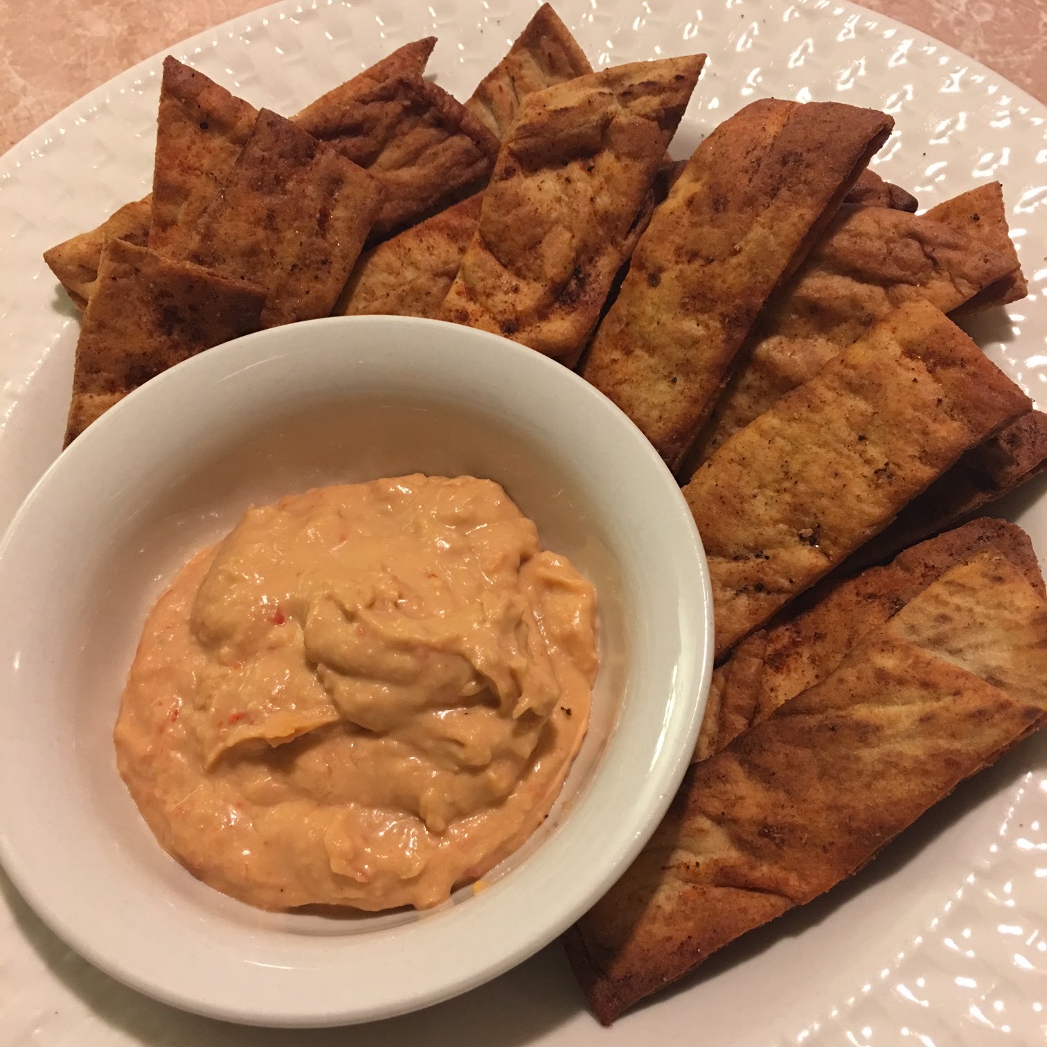 Toast to Roast Air Fried Pita Chips