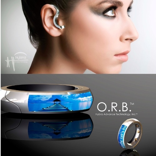 The O.R.B bluetooth handset ring The O.R.B bluetooth handset ring