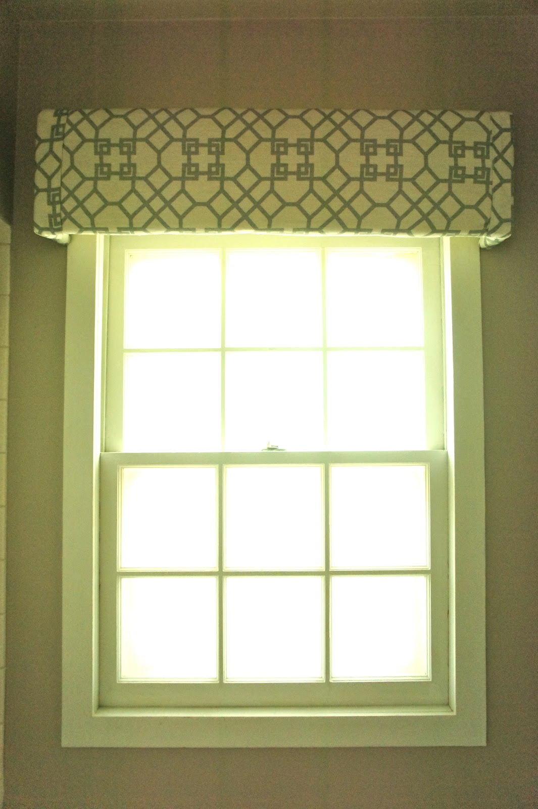 Clementine and Olive Life Style Blog: Easy Window Cornice DIY 