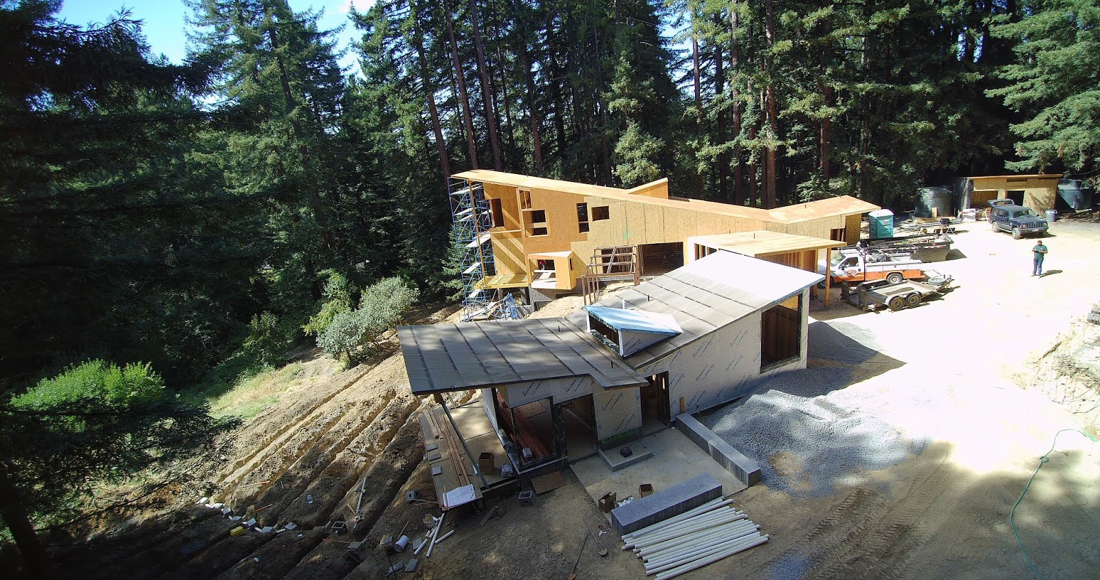 Fernau Hartman Updates Sebastopol House Drone Pictures