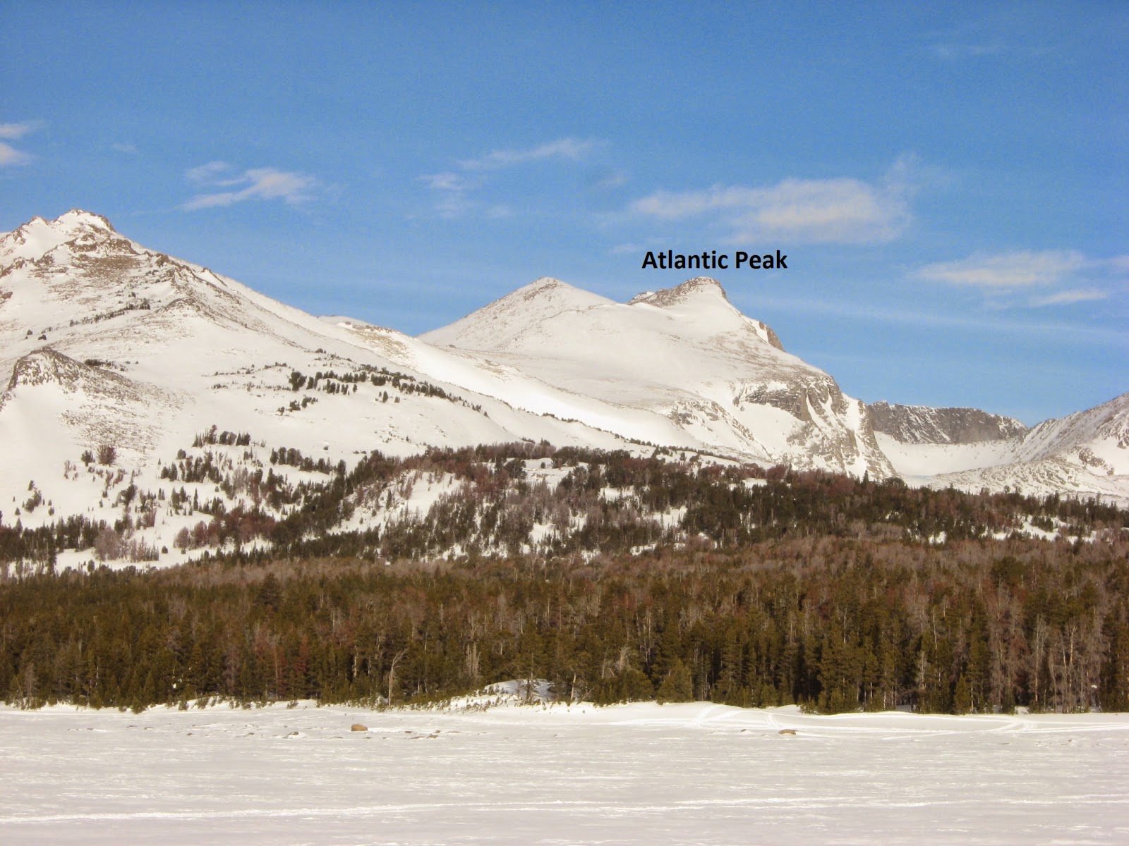 Southern Wind River Winter Adventures Atlantic Peak Expedition