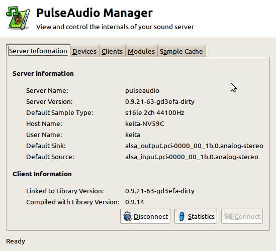 Headboard Monster: PulseAudio の入力ソースを変えて Ubuntu のデスクトップをキャプチャ・録音する