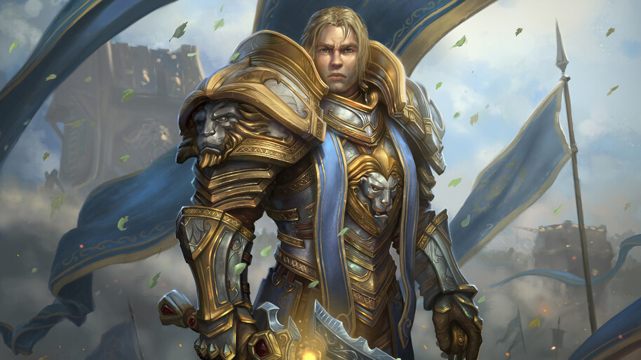 Anduin Wrynn, WoW, 4K, #4.340 Wallpaper PC Desktop
