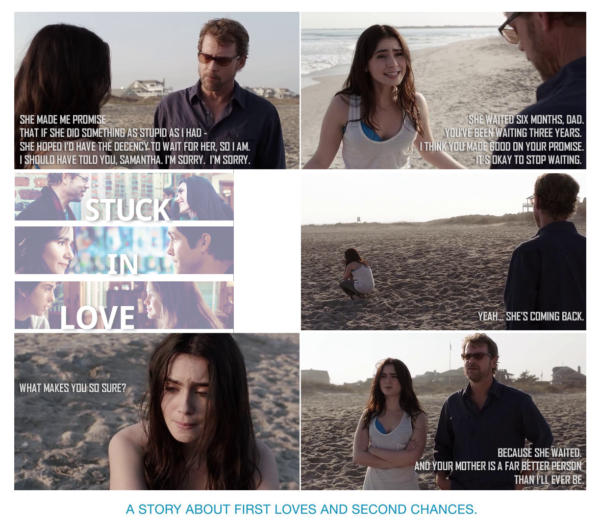 Stuck in Love stars Jennifer Connelly Greg Kinnear Lily Collins Logan Lerman Kristen Bell Liana Liberato and Nat Wolff