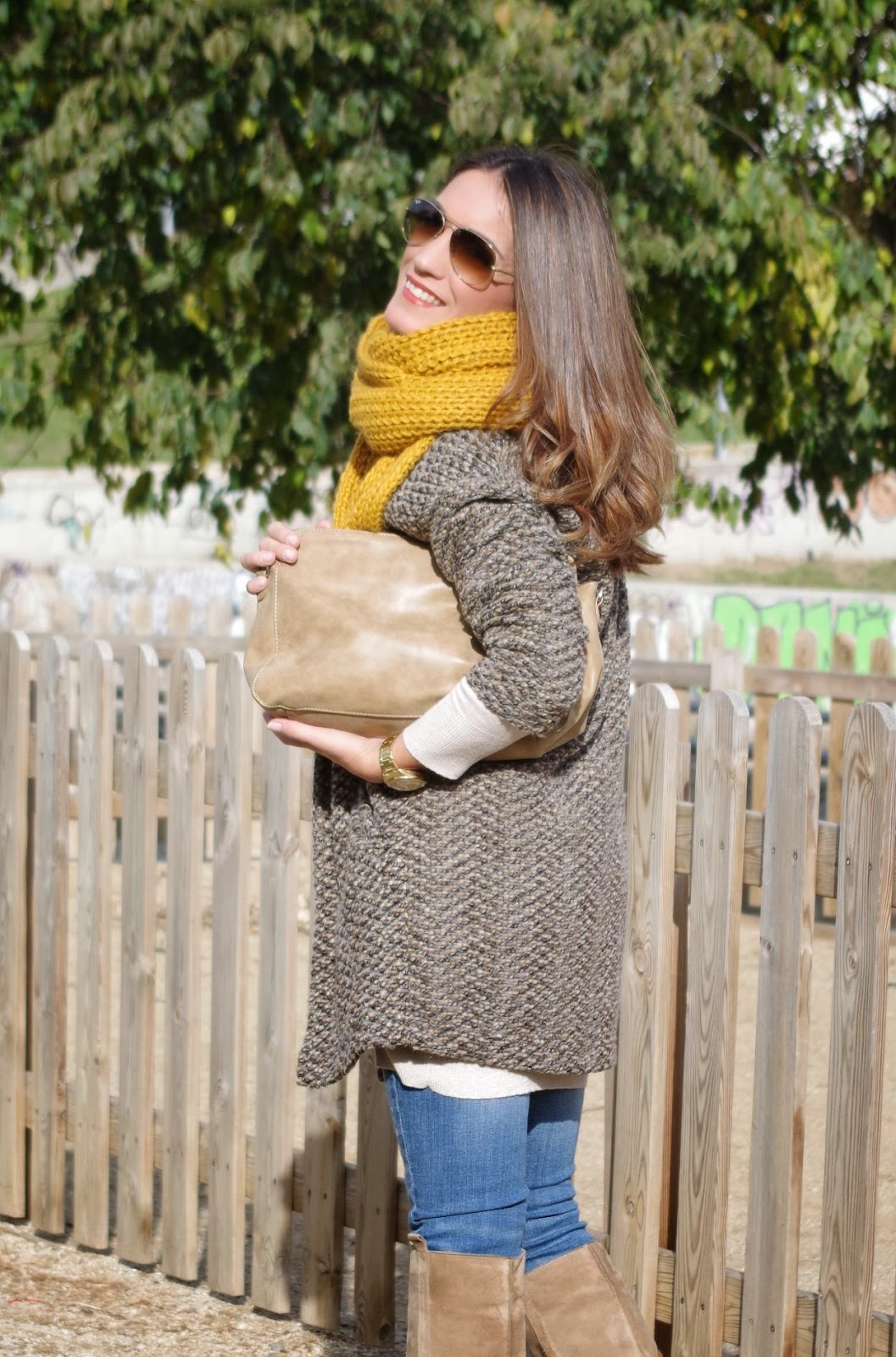 MY DRESSING STYLE YELLOW SCARF