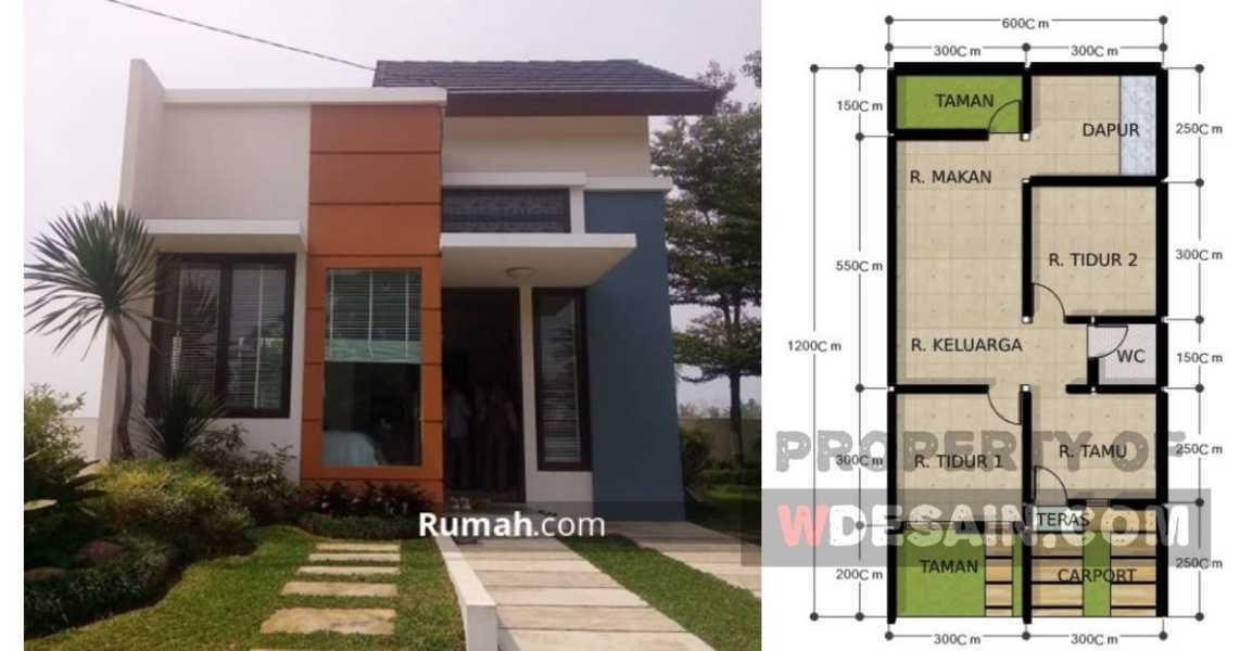 Desain Rumah 6x12 Tanpa Garasi  DESAIN RUMAH MINIMALIS