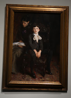 The Met:  John Singer Sargent portrait of a boy painting