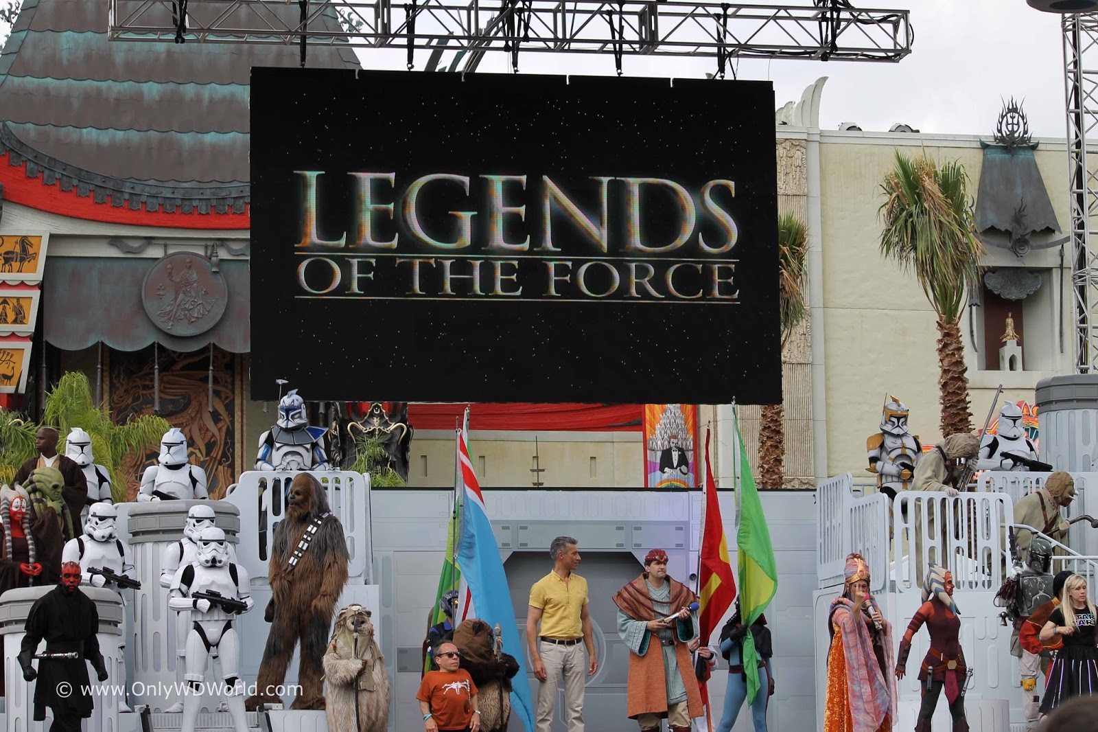 Star Wars Weekends Legends Of The Force Motorcade Disney World Blog